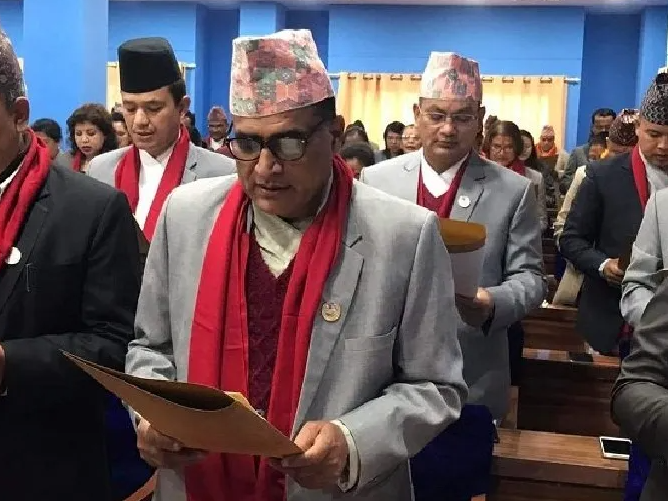 बागमती प्रदेशसभाका सदस्यलाई शपथ